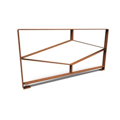 Cortenové zábradlie RO1BA 200 cm