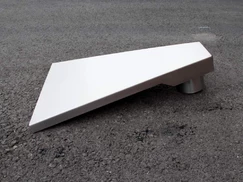  Nerezová oceľ šírka výtoku 50 cm, dĺžka 60 cm, pripojenie 110 mm