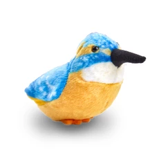 Plyšový vták so zvukom Ledňáček