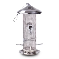 Kŕmidlo pre vtáky na semená malé - kovové