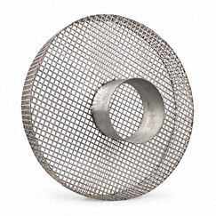 Okrúhly sací kôš z nehrdzavejúcej ocele, nástavec 160 mm, Ø 480 mm