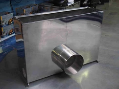 Zlučovacia šachta pre bubnové filtre D820