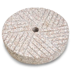 Žulový mlynský kameň 30 cm - ružová žula