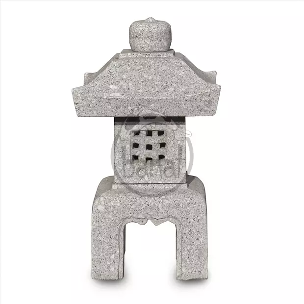 Japonský lampáš Square Yukimi 60 cm - granit