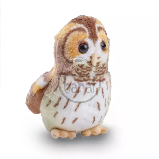 Plnený vták so zvukmi Puštík