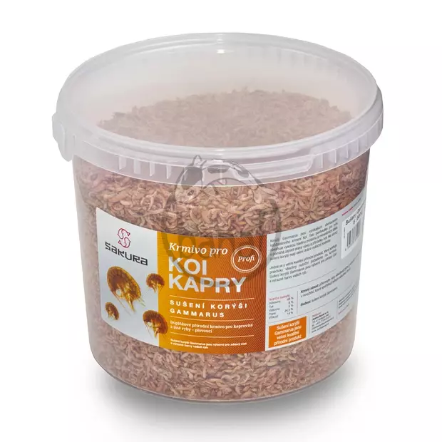 Sušený Gammarus 5 l 500 g