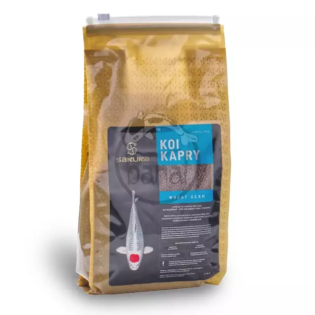 Pšeničné klíčky - 3 mm (1500 g) krmivo pre koi