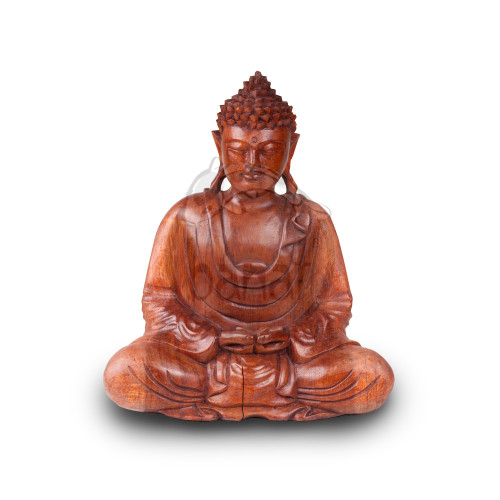 Budha Dhayana Mudra 30 cm - drevorezba