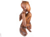 Abstraktná socha domorodec 60 cm - drevorezba