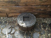 Tsukubai mince 30 cm - lávový kameň