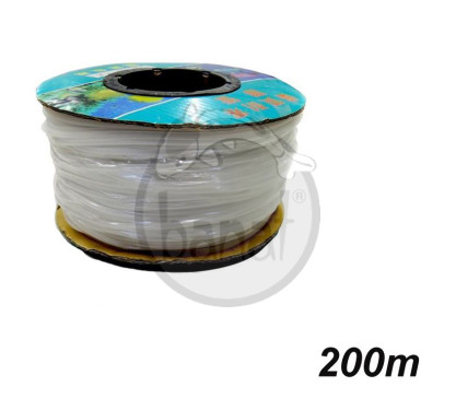 Silikónová vzduchovacia hadička 4/6 mm - cena za celé klbko 200 bm