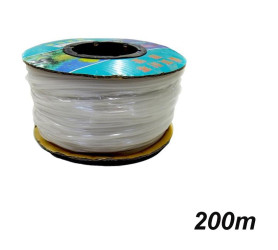 Silikónová vzduchovacia hadička 4/6 mm - cena za celé klbko 200 bm