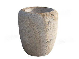 Kamenná nádržka Natsume 45 cm - žltý granit