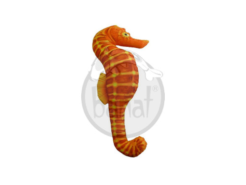 Vankúš Koník morský mini, oranžový 40 cm