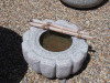 Kamenná nádržka Kiku Bachi 60 cm - žula