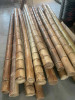 MOSO Bambusová tyč priemer 14 cm dĺžka 2,5 m