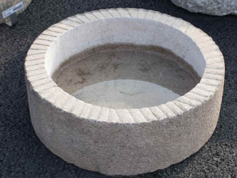 KamennÃ¡ nÃ¡drÅ¾ka na vodu 60 cm - Å¡edÃ½ granit