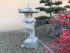 Japonská lampa Rankei 50 cm - sivá žula