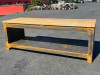 Lakovaný drevník / lavica 200 x 40 x 43 cm