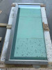 Priehľadové sklo pre jazierka 100 cm x 50 cm