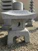 Japonský lampáš Square Yukimi 60 cm - žula