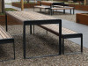 Cortenový stôl STORR 230 cm