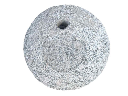 Výverová guľa 60 cm - šedá žula