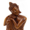 Budha s naklonenou hlavou 30 cm - drevorezba