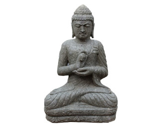 Budha Dharmachakra Mudra 80 cm - prírodný kameň