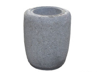 Kamenná nádržka Natsume 20 cm - sivá žula