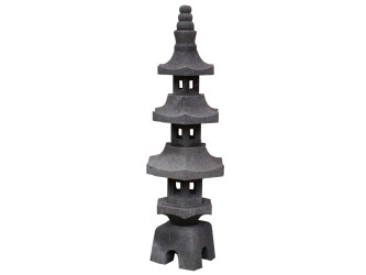 Lávová lampa Pagoda 100 cm - 3 strechy