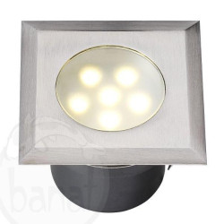 LED svietidlo LEDA 1 W - Nerez
