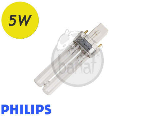 Náhradná UV žiarivka Philips PL-S 5 W