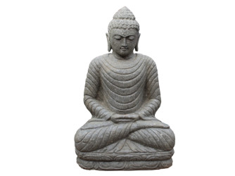 Buddha Dhayana Mudra 100 cm - přírodní kámen