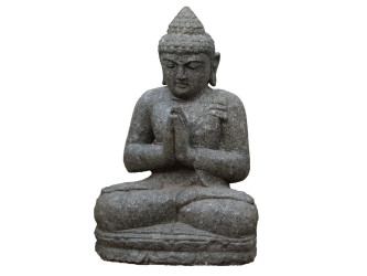Buddha Atmandiali Mudra 50 cm - přírodní kámen