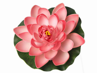  Ružový kvet lekna priemer 18 cm