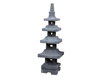 Lávová lampa pagoda 4 strechy 80 cm