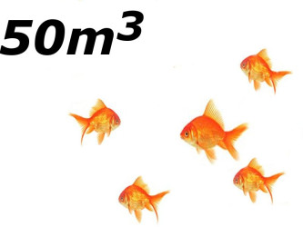 Jazierko s menším počtom rýb do 50 m3