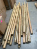 MOSO Bambusová tyč priemer 5 - 6 cm dĺžka 2m