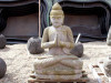 Buddha Atmandiali Mudra 88 cm - river stone