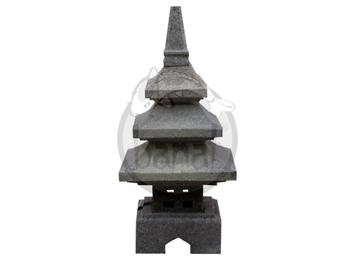 Lávová lampa Pagoda 50 cm - 3 strechy